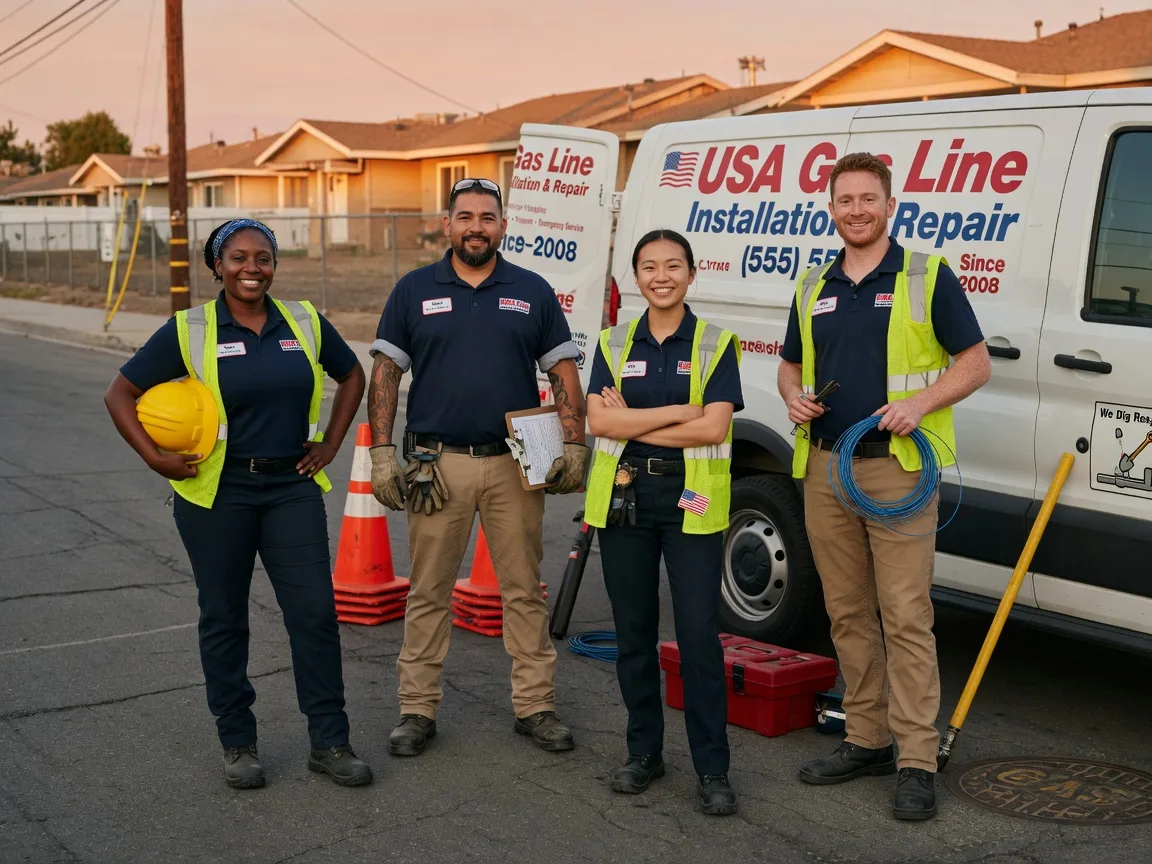 Gas Line Installation company in Le Roy, NY